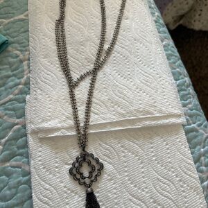 Elegant Silver Pendant Necklace